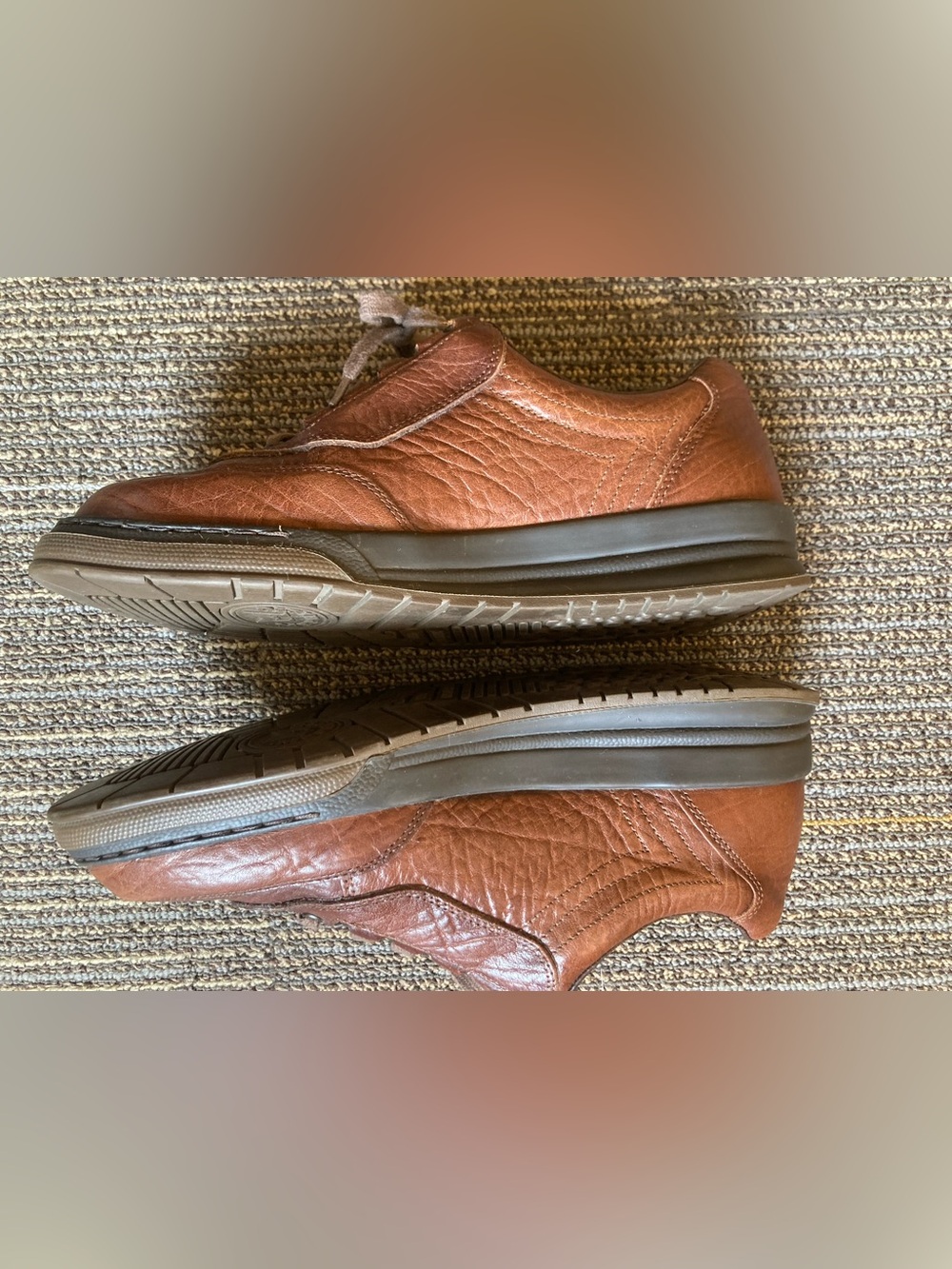 Mephisto Match Desert Brown Leather Sneakers - Picture 6 of 11